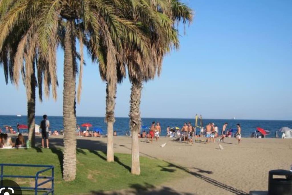 Playa Huelin Beach Malaga Exterior photo