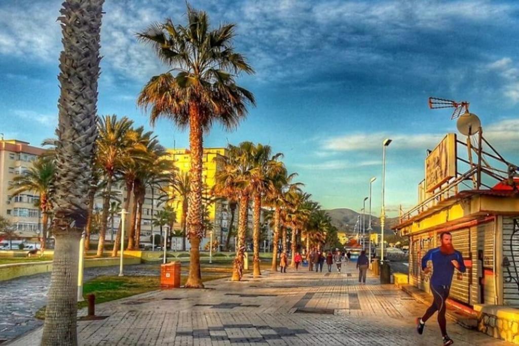 Playa Huelin Beach Malaga Exterior photo
